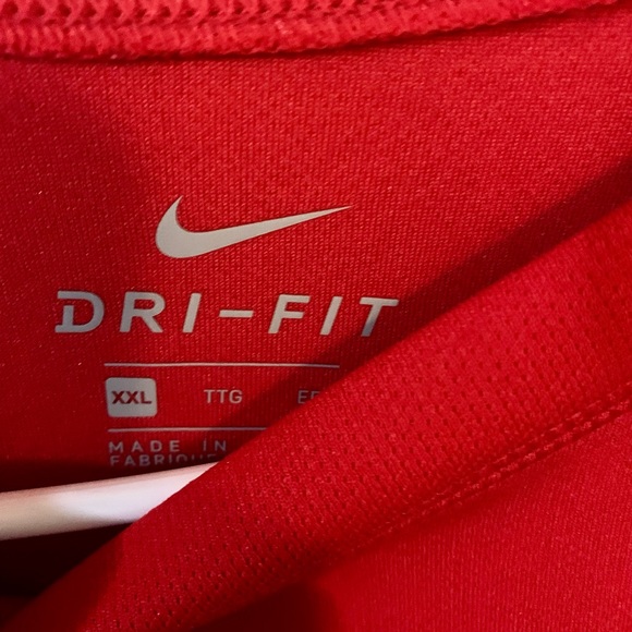 Nike Dri-Fit Red T shirt Size XXL - Picture 3 of 4